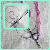 Embroidery Stitch Tutorial ภาพหน้าจอ 2