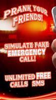 Emergency Fake Call And Text Affiche