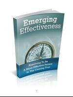 Emerging Effectiveness poster