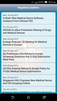 Medical Device Regulatory screenshot 1