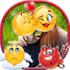 Emoji Face Photo Editor 😍😊 Stickers For Pictures آئیکن