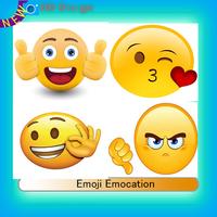 Emoji Emocation penulis hantaran