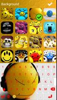 Emoji Keyboard Themes - Colorful Wallpapers Free poster
