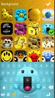 Emoji Keyboard Themes - Colorful Wallpapers Free screenshot 1