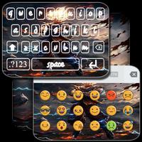 Super Saiyan Emoji Keyboard - Emoji,Emoticons, GIF скриншот 1