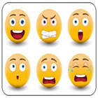 Matching Game Icon Faces Smile Happy Laugh Game biểu tượng