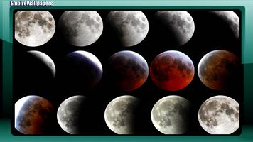 Moon Eclipse Wallpaper پوسٹر