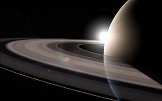 Saturn Planet Live Wallpaper capture d'écran 3