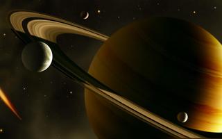 2 Schermata Saturn Planet Live Wallpaper