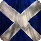 Scotland Flag Live Wallpaper icône