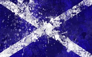 Scotland Flag Live Wallpaper capture d'écran 2