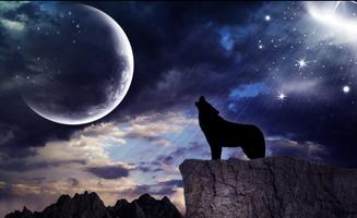 Wolf Moon Live Wallpaper پوسٹر