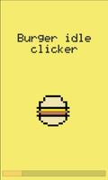 Burger idle clicker Affiche