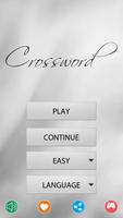 Crossword Puzzle Free Easy Affiche