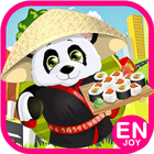 Chef Panda Sushi Make Game আইকন