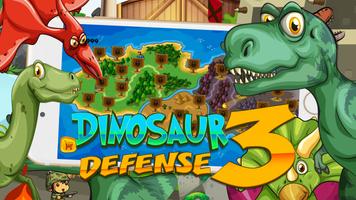 Dinosaur Défend King 3 – Chase Dinosaur Down Affiche