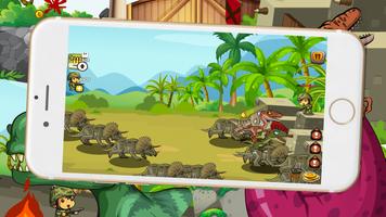 Dino Defends King 3 - Dinosaurier Erschießen Jagen Screenshot 2