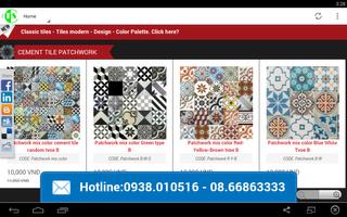 Encaustic Cement Tile - CTS اسکرین شاٹ 1