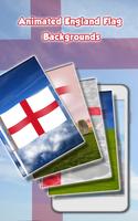 England Flag Live Wallpaper 3D Affiche