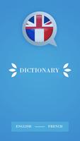 Free English French Dictionary Affiche