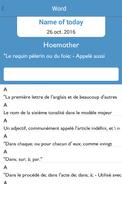 Free English French Dictionary capture d'écran 1