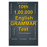 English Grammar test for class 10 ícone