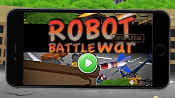 Robot Krieg x Kampfspiele 3 Plakat