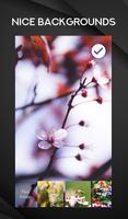 Adorable Spring Soft Flowers Nature Lock Screen capture d'écran 2