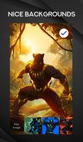 Black Panther Wallpaper Arts Smart Lock Screen capture d'écran 1