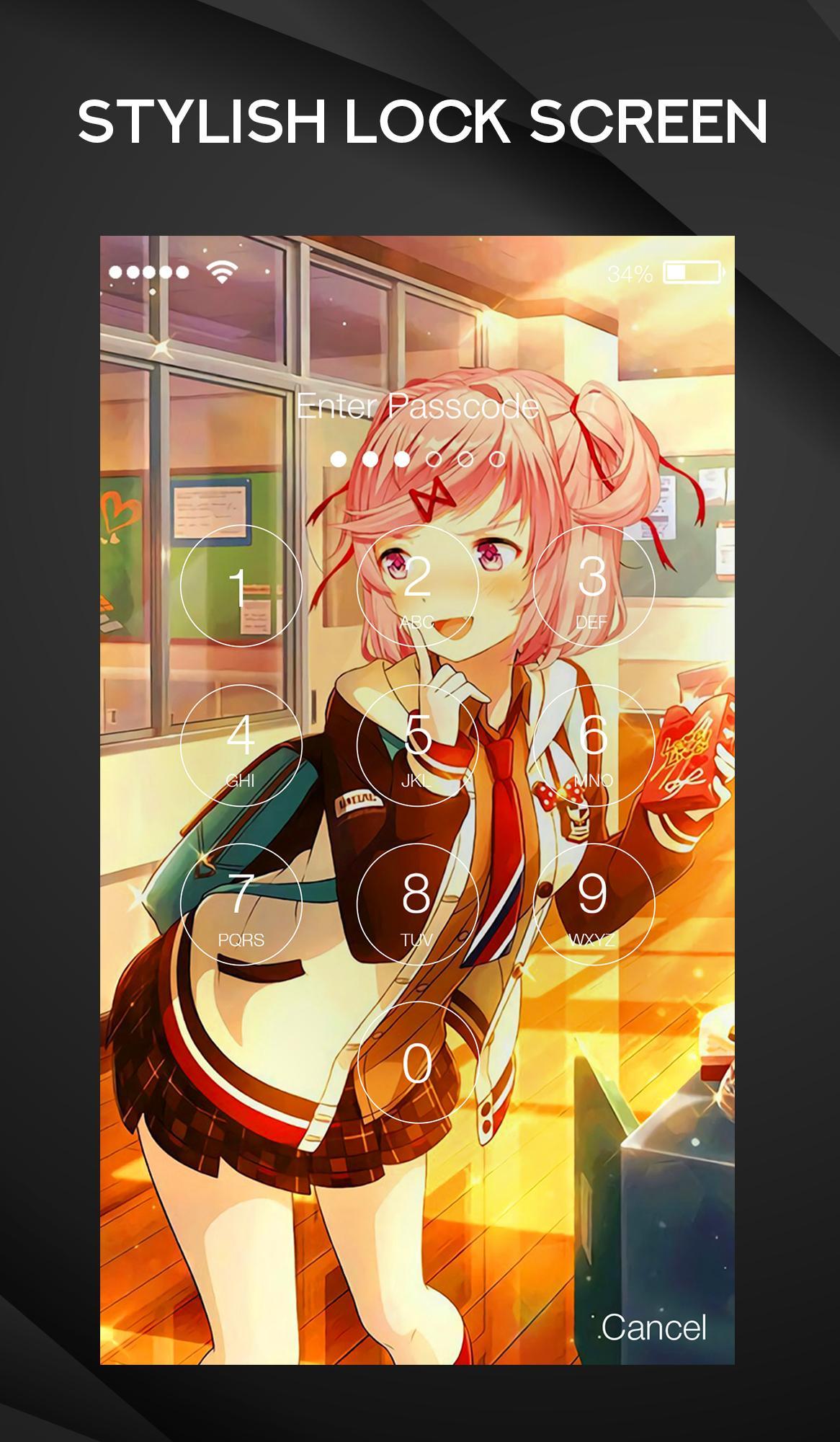 Doki Doki Literature Club Arts Anime Lock Screen For Android Apk Download Doki Doki Literature Club Arts Anime Lock Screen For Android Apk Download