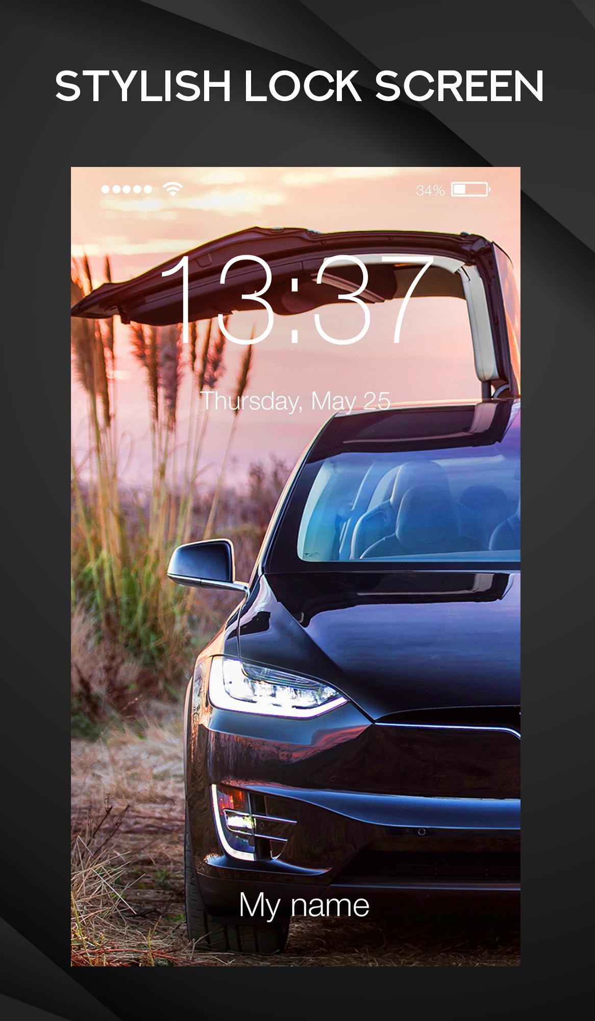 Tesla Model X Cars Wallpapers Smart Lock Screen For Android Apk Download