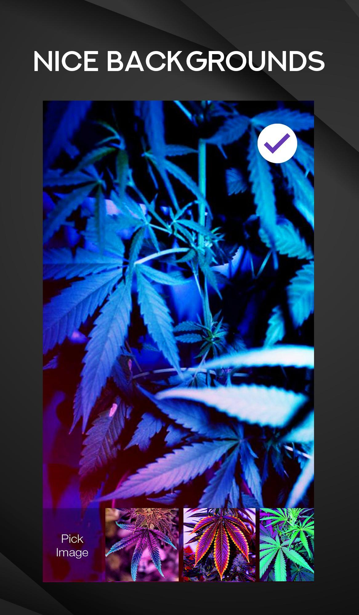 Weed 420 Marijuana Aesthetic Smart Lock Screen APK pour Android Télécharger