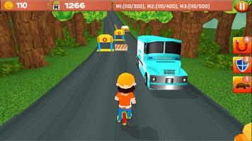 Metro Cycle Boy 3D captura de pantalla 1