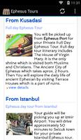 برنامه‌نما Ephesus Tours عکس از صفحه