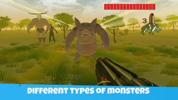 Zombie Hunters VR: Surge of Monsters captura de pantalla 1
