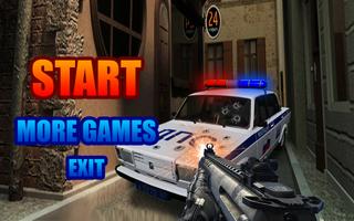 Shot Explosion DPS Police Car 포스터