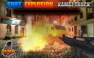 Shot Explosion Kamaz Truck اسکرین شاٹ 2