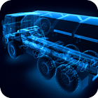 X-Ray KAMAZ Truck آئیکن