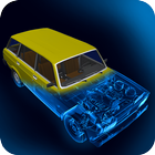 X-Ray LADA VAZ 2104-icoon