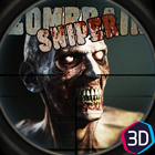 Zombrain Sniper 3D Zombie Game icône