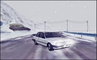 M4 E30 Snow Drift & Driving Simulator Affiche