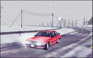 M4 E30 Snow Drift & Driving Simulator capture d'écran 2