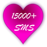 15000+ Love SMS Messages आइकन