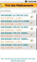 Prix des Médicaments Pharmacie Screenshot 1