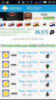 Météo Côte D'Ivoire capture d'écran 1