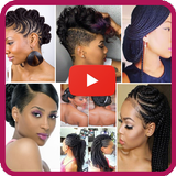 African Hairstyles Women & Men icône