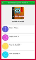 Learn 4000 English Words 4 โปสเตอร์