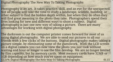 Essential of Photography اسکرین شاٹ 1