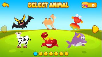 Animal puzzle: Baby games free capture d'écran 1