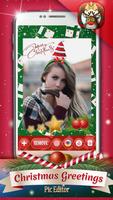 برنامه‌نما Christmas Greetings Pic Editor عکس از صفحه